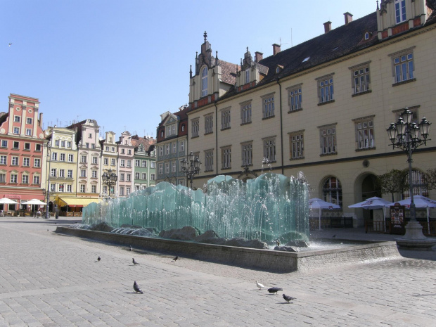 wrocławska fontanna na rynku #wrocław #fontanny