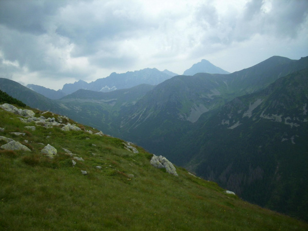 Zakopane 2009, sierpień, w drodze na jeden ze szczytów