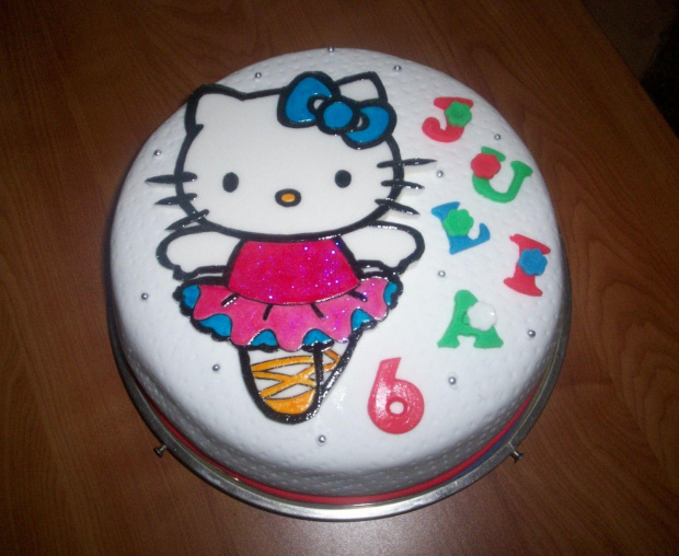 Hello Kitty #tort #DlaNiej #cake #HelloKitty #DlaDziewczynki #urodzinowy #BirthdayCake