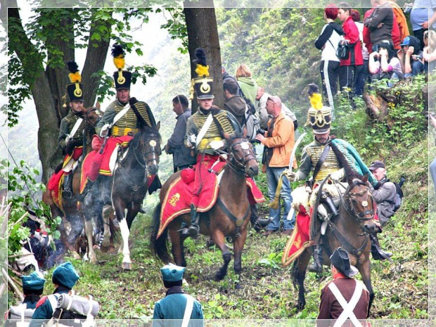 19 czerwca 2010 r. pod Twierdzą Srebrna Góra -inscenizacja historyczna. 200 żołnierzy z epoki napoleońskiej odtwarza bitwę z roku 1807.