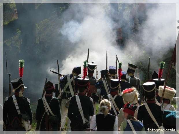 19 czerwca 2010 r. pod Twierdzą Srebrna Góra -inscenizacja historyczna. 200 żołnierzy z epoki napoleońskiej odtwarza bitwę z roku 1807.