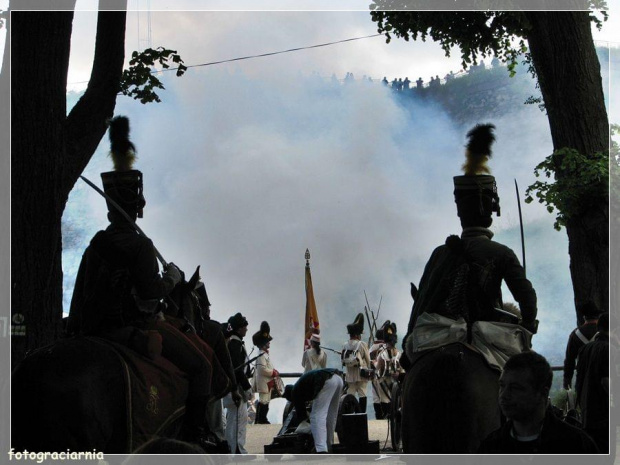 19 czerwca 2010 r. pod Twierdzą Srebrna Góra -inscenizacja historyczna. 200 żołnierzy z epoki napoleońskiej odtwarza bitwę z roku 1807.