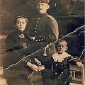 Tomasz Pietrowski z żoną Katarzyną i synem Józefem ok.1913r. Werne /Bochum /Niemcy.