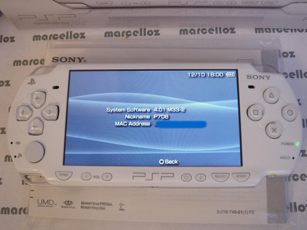 psp white