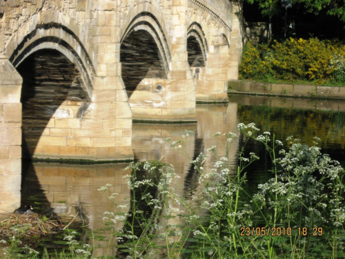 Most nad kanalem Abbey Parku