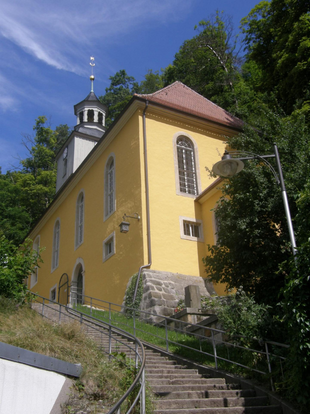 Bergkirche pod klasztorem Oybin #oybin #niemcy #ViaSacra #kurort