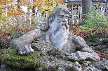 Rzeźba Karkonosza w Janskich Lazniach #czechy #JanskieLazne #karkonosz #rzeżba