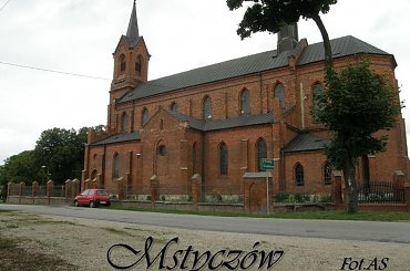 Kościół w Mstyczowie #Mstyczów #Kościoły #Architektura