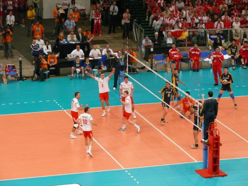 Katowicki spodek liga swiatowa 2008 Polska : Chiny 3:1