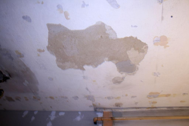 w trakcie remontu - sufit w opałach #wodz11 #WodzirejZabrze #kuchnia #RemontKuchni #TynkiDekoracyjne