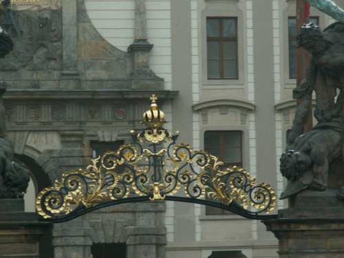 Herb Śląska na parlamencie w Pradze