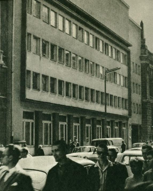 Poznań_Biblioteka Uniwersytecka 1970 r.
