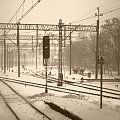 Elbląg zimą #elbląg #pkp #dworzec #zima