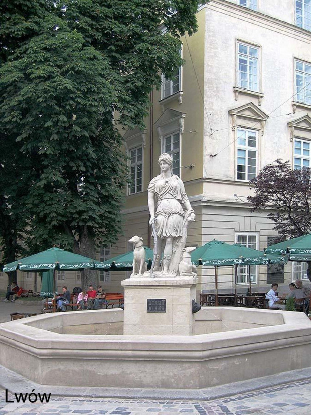 Lwów - Stare Miasto.
Rynek.