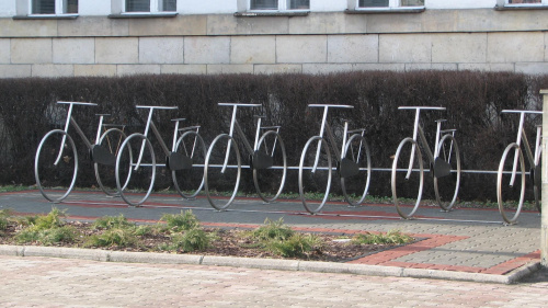 parking rowerowy #toruń #thorn #rower