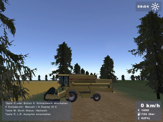 New Holland TX34 #LandwirtschaftsSimulator2008 #NewHolland #TX34