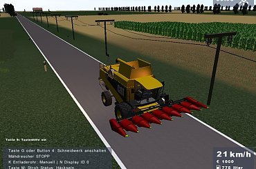 CAT Lexion 480 + John Deere 8530 z Kröger TKD 402 #CAT #Lexion #LandwirtschaftsSimulator2008 #JohnDeere8530