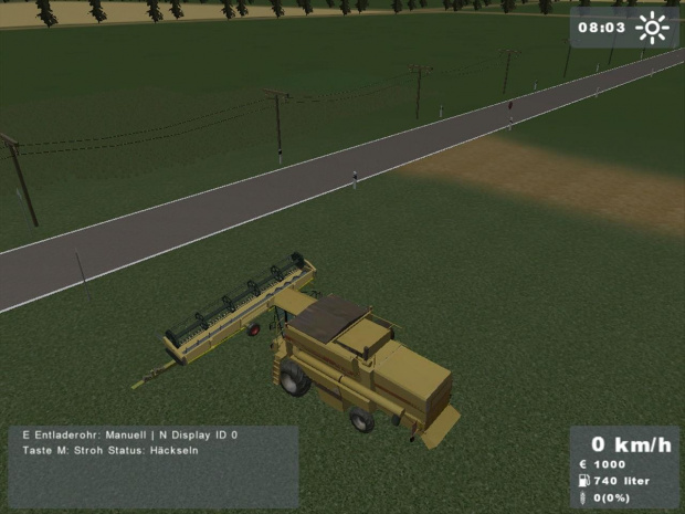 New Holland TX34 #LandwirtschaftsSimulator2008 #NewHolland #TX34