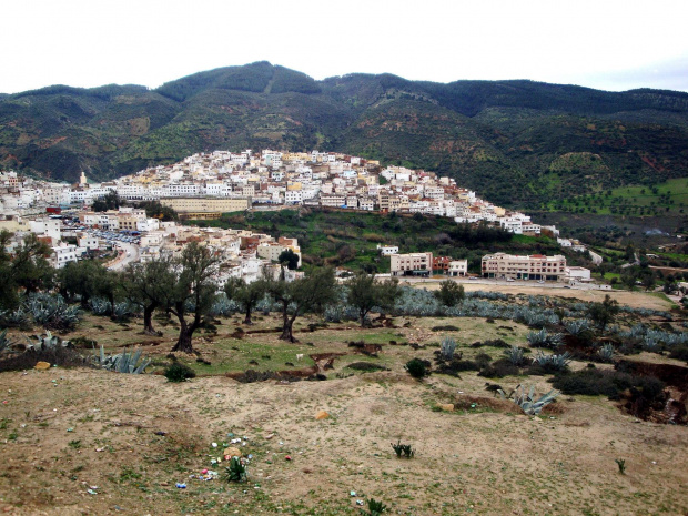 Moulay Idriss - święte miasto #Maroko #MoulayIdriss