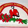 Wspomnienie PRL-u #tort #PRL #goździki #DobraRobota