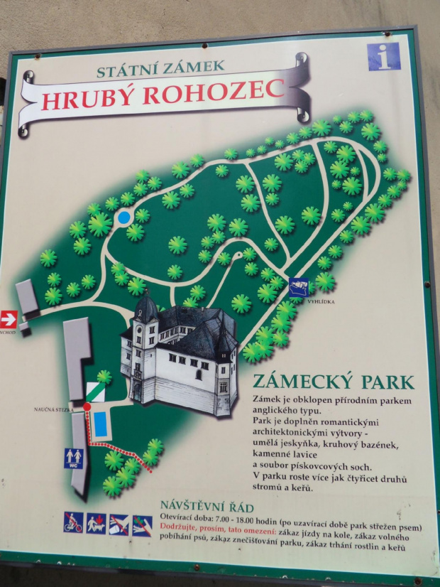 Plan zamku Hruby Rohozec w Czeskim Raju #Czechy #CzeskiRaj #HrubyRohozec #Turnov