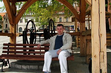 Rynek w Sandomierzu #Sandomierz #Polska #Rynek #kamienice #Ratusz #renesansans #kotwica #studnia