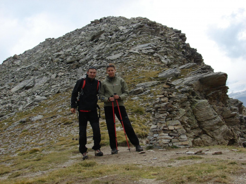 na przełęczy - Park Narodowy Gran Paradiso #góry #wakacje #Alpy #Włochy #GranParadiso