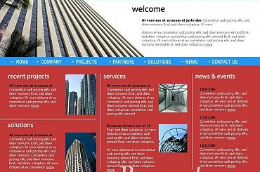 Szablon numer 5 #html #strona #szablon #www