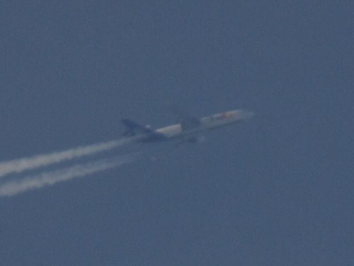 N574FE, FedEx, MD-11F, FL310