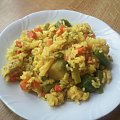 #kurczak #ryż #curry #warzywa