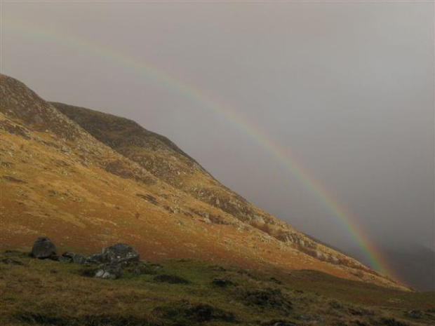 Zejście z Ben Nevis