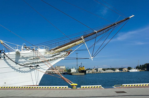 Wizyta w Gdyni #statek #morze #niebo #dziób